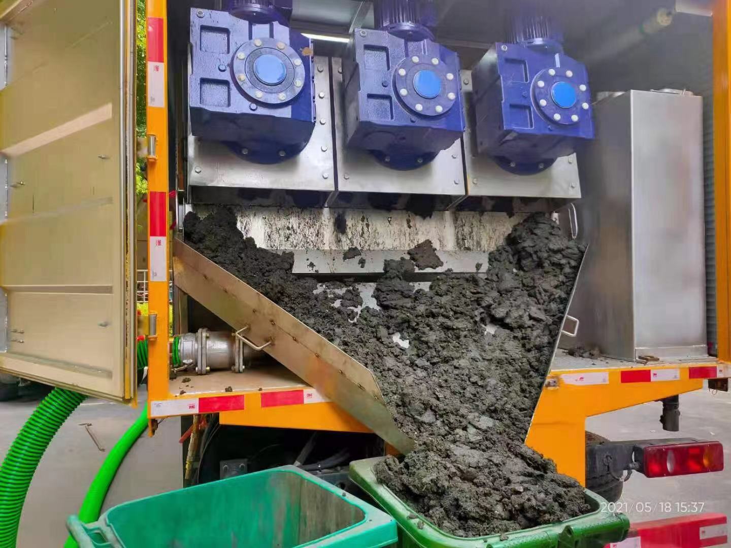 泌阳化粪池清掏城市维护站-泥浆净化干湿分离处理